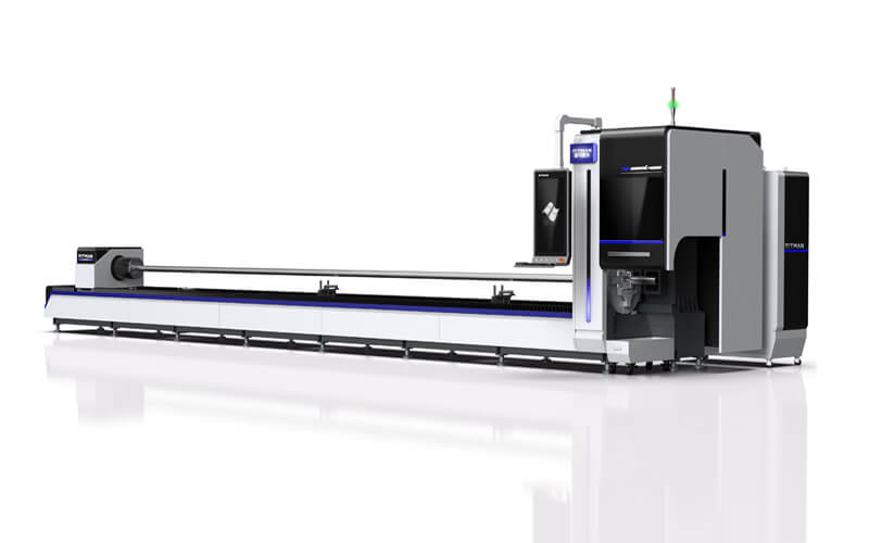 2 Chuck Tube Laser Cutting Machine